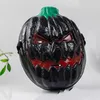 Halloween Scary Party Mask Decor Green Leaf Pumpkin Design Pvc Horror Full Face Masks Decoration 3 9cx E3
