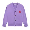 Herfst vest trui voor heren Designer truien met hart en letterborduurwerk Lente gebreide hoodies Unisex sweatshirts Kleding 6 kleuren