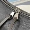 5A Hochwertige modische Pendlertasche, mittelgroße, ausgehöhlte Umhängetasche aus echtem Leder, Umhängetasche 56084 56073