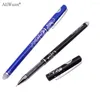 PCs 0,5 mm Apagável em gel Pen caneta azul preto recarga opcional boutique estudante escolar escolar redação