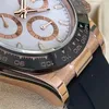 Montres pour hommes automatique importé mouvement mécanique montre-bracelet saphir montres 40mm montres de mode bracelet en caoutchouc 311p