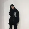 Женские куртки амекаджи металлическая ткань свободная мужская и женская куртка в стиле Япония винтажная модная марка тонкая застежка на молнии печатается