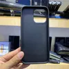 iPhone 14 Pro Max 14 13 Matte Togh Armor Cover用の磁気本物の炭素繊維ケース