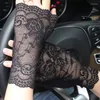 Kn￤skydd retro spetsar handskar falsk ￤rm avtagbara manschetter rufsar lolita prinsessan tr￶ja skjorta diy handled manschett t￤cker kort