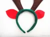 Factory 12 Pieces/Lot Christmas Head Buckle Elk Hair Hoop Reindeer Antler Pannband Hjort Horn Kids Adults Hair Accessory Party Festival Dekoration