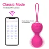 Nxy Sex Eggs App Vaginal-Ball-Vibrator, Vaginal-Strakken-Funktion, Kegel-Ball, 10 Frequenzen, vibrierende Eier-Spielzeug für 1110