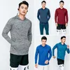 Maglie da corsa Canottiera da uomo Palestra Fitness Felpa con cappuccio attillata T-shirt da allenamento per calcio Jogging con cappuccio Abbigliamento sportivo traspirante ad asciugatura rapida