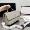 Designer Classic Shoulder Bag Lady 19 Diamond Handbags Chain Crossbody Diamond Handbags Chain Lady Purse 220902