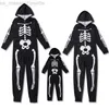 Familie matching outfits Halloween Family matching outfits volwassen kinderen kleren vader moeder zoon dochter kleding