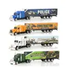 Cars 1 Pcs Sliding Alloy Model Diecast Car Toy Container Oil Truck Tank Multi-color Vehicles Toys Birthday Gift for Children 0915