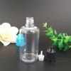 1000 Stück 50 ml PET leere E-Liquid-Flasche für Nadeltropfflaschen