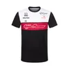 F1 Team Racing Short Sleeve T-Shirt Men Polyester Quick Dry Fan Clothing