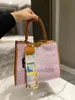 Canvas Crossbody Bag Paris Brand Letter Litings Stripes Shopping Beach Counter Tote Luxurys Guidens Genidation