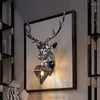 Wandlampen Nordische Geweihenlampe Luxus Dekoration Beleuchtung Dorf Silber Gold Buckhorn Licht f￼r Schlafzimmer Restaurant Wohnzimmer