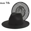 Berets Fedora Hats Women Men Trilby Caps Wool Fedoras Leopard Tiger Print Warm Jazz Hat Lady Cap