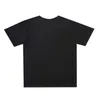 2022 Yeni Erkek Tasarımcı T Shirt Erkek Kadın Yüksek Kaliteli Çiçekler Baskı Siyah Mavi Tişört Hip Hop Tees S-XL