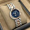 Watch Boxes Calendar Small Dial Simple Ladies Diamond British Waterproof Women's