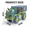 Diecast Model S Transfer Dinosaur Carrier Truck Indominus Rex Jurassic World Dinosaurs Toys Higrics Christmas For Kids 0915