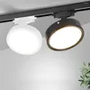 Led Track Light Spotlight Aluminum COB Ceiling Lamp Rail Lighting For Shop Store Resturant Decoration