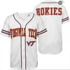 البيسبول 2022 NCAA Custom Virginia Tech Hokies Baseball Jersey 48 Joe Saunders 81 Mike Williams 26 Toby Atwell 78 Wyatt Toregas 33 George Can