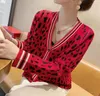 Maglioni da donna Luxury GGity Letter Cardigan lavorato a maglia Abbigliamento da donna misto lana coreana impiombato monopetto