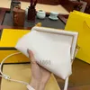 22s Bolso de diseñador Bolso de hombro de lujo F Clip Mujer Piel de avestruz Messenger Clutch Versátil Bolso de noche para mujer 220809