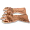 Party Decoration Scary Halloween Gloves Soft Latex Gloves Cosplay Haunted House Horror Hands Latex Props 220915