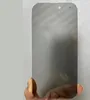 Anti-Spy Full Glue Screen Protector Film 9H Sekretess Tempererat glas för iPhone 15 14 Pro Max 13 13Pro 12 Mini 11 Pro X XS XR 8 7 6 Plus med detaljhandelspaket