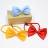 Kid Bowties Solid Butterfly Bowtie Wedding Accessories Gift Bow Tie Party TiesNew Wholesale Bowknot