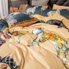 Bedding Sets Luxury European Style Horse Printing Winter Warm Crystal Velvet Set Soft Fleece Duvet Cover Bed Sheet Pillowcases