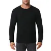 Мужские рубашки весенняя рубашка мужская мода Henley воротник с длинным рубашкой рубашка хлопчатобумажная одежда удобная случайная одежда 220916