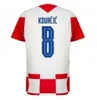 2024 MODRIC Croacia Euro cup Soccer Jerseys Croatie 24 25 Croazia BREKALO PERISIC BROZOVIC KRAMARIC REBIC LIVAKOVIC Football Shirt Men uniform kids kit