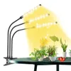 Luz de cultivo LED para plantas de interior 198 LED Luces de cultivo de plantas con función de sincronización de espectro completo 9 regulables Cuello de cisne ajustable de 360° 4 modos de interruptor Inicio de semillas