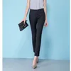 Pantaloni da donna Capris Pantaloni dritti slim coreani Tutti i fiammiferi Casual Legging primaverile Taglie forti S-4XL Alla caviglia 220915