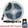 شرائح Bluetooth التحكم USB 5V RGB LED LID BRINT WHITE LAMP LAMP TAPE مهرجان FITA Bedroom TIRA LUCES TV Desk LUZ1042799