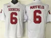 American College Football Wear NCAA College Oklahoma Sooners Fußballtrikots 6 Baker Mayfield 14 Sam Bradford Trikot