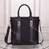 Projektantki Kolejne luksusowe torbę komunikatorów dla mężczyzn biznes duży pojemność TOTE Man Torebki komputerowe Wodoodporne płótno krzyżowe torby na ramię do użytku biurowego
