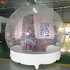 Delivery outdoor activities 2023commercial Inflatable Snow Globe Christmas Photo Booth bubble tent For Promotion Advertising