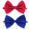 Kid Bowties Solid Butterfly Bowtie Wedding Akcesoria Prezenta