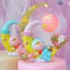 Festive Supplies 1Pc Resin Cake Ornament Desktop Adornment Festival Gift Car Interior Decoration