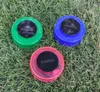 The latest 75x31mm Smoke grinder mini plastic multi -function portable portable pill -cigarettes many style choices support custom LOGO