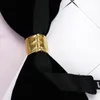 Nowa moda męska złota aksamitowa krawat