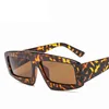 Inconnu Petites lunettes De soleil carrées Pour femmes Marque De luxe Digner Loisirs lunettes De soleil Femmes Punk verre Hommes Gafas De Sol MujerKZSD