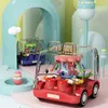 Diecast Trasparente inerzia auto Baby Boy Toy s Modello educativo per neonati Ragazzi 1 anni Giocattoli per auto Bambini Compleanno per bambini Gif 0915