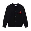 Herfst vest trui voor heren Designer truien met hart en letterborduurwerk Lente gebreide hoodies Unisex sweatshirts Kleding 6 kleuren