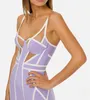 Ladies strap bodycon cocktail party bandage dress sexy evening party cutout dresses factory price D112