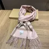 Stylowy projektant szalik dla kobiet kaszmirowy szalik pełny liter