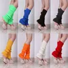 Women Knit Winter Leg Warmers Loose Style Lady Boot Knee Stockings Leggings Warm Boots Leg Punk Solid Black Cool Knit Long Socks FY3896 F0916