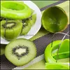 Fruitgroentegereedschap mini fruit kiwi cutter peeler keuken gadgets gereedschap peeling voor pitaya graaf core twister slicer drop dhkom dhkom