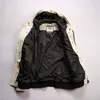 Chaqueta blanca de cuero de vaca para hombre, traje de esquí de montaña con plumón de pato blanco 90%, Parkas desmontables resistentes al frío